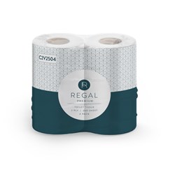 TOILET PAPER REGAL PREMIUM 2P 250 SHEET PER ROLL PKT OF 4