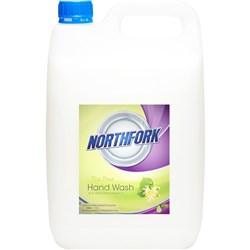 NORTHFORK LIQUID HAND WASH W/Tea Tree Oil 5Lt 3 = CARTON