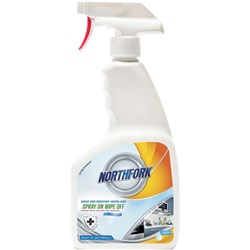 NORTHFORK SURFACE CLEANER Spray on Wipe Off 750Ml anti-bacterial COVID EFFECTIVE