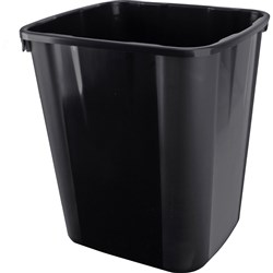 ITALPLAST TIDY BIN ONLY I180 BLACK  32 LITRE BLACK BIN LID SOLD SEPERATELY