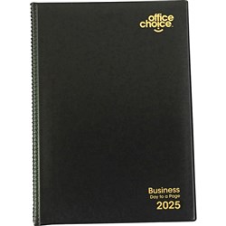 OFFICE CHOICE BUSINESS DIARY A4 1 Day to a Page 15 min 41EPBKOC