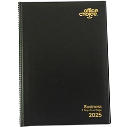 OFFICE CHOICE BUSINESS DIARY A5 2 Days to a Page 1 Hr 52EPBKOC