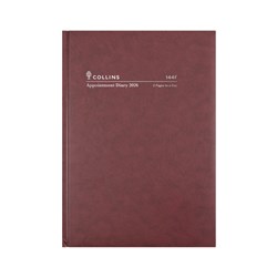COLLINS APPOINTMENT DIARY A4 144F 2 PAGES PER DAY