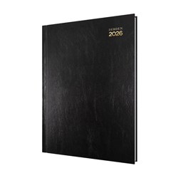 DEBDEN KYOTO DIARY A4 CARBON NEUTRAL DTP BLACK
