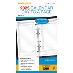 DEBDEN DAYPLANNER REFILL PERSONAL DTP 96 X 172mm