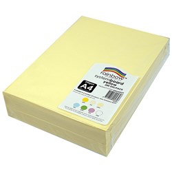 RAINBOW SYSTEM BOARD 200GSM A4 Yellow Pack of 200 **DISCONTINUED**