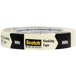 SCOTCH 2010 MASKING TAPE 24x55 24mmx55m Beige