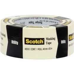 SCOTCH 2010 MASKING TAPE 48mm 48mmx55m Beige