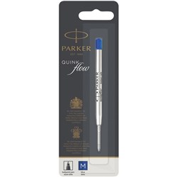 PARKER REFILL MEDIUM BLUE Quink Ballpoint BL1