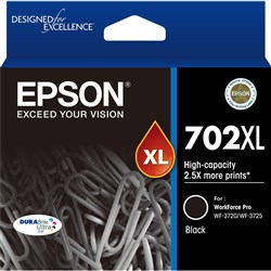 EPSON 702XL INK Black CARTRIDGE