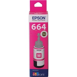 EPSON T 664 MAGENTA  ECO INK TANK