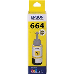 EPSON T 664 YELLOW ECO INK TANK