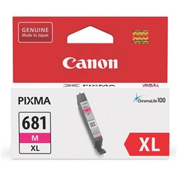 CANON CLI 681 XL MAGENTA INK CARTRIDGE