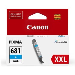 CANON CLI 681 XXL CYAN INK CARTRIDGE