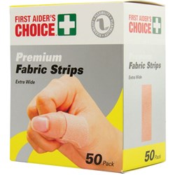 TRAFALGAR/ELASTOPLAST FAC Fabric Strips band aid Box of 40/50