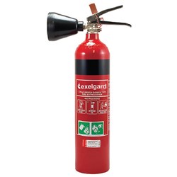 EXELGARD CO2 EXTINGUISHER Co2 Fire Extinguisher 2kg