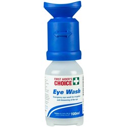 TRAFALGAR SALINE EYE WASH FAC 100ml Saline W/ Eye Cap