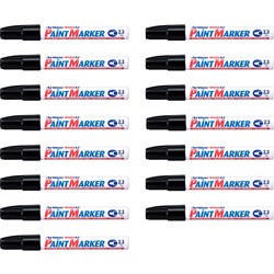 ARTLINE 400 2.3MM PAINT MARKER Black Box of 15 full box