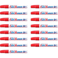 ARTLINE 400 2.3MM PAINT MARKER Red Box of 15 full box