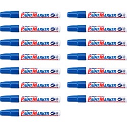 ARTLINE 400 2.3MM PAINT MARKER Blue Box of 15 full box