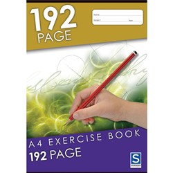 EXERCISE BOOK A4 192 PAGE SOVEREIGN BTS