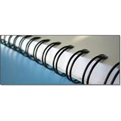 GOLD SOVEREIGN WIRE 23 LOOP BINDING COMB BLACK 11MM