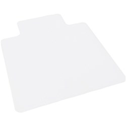 CHAIR MAT SMOOTH LARGE 114CM X 135CM RAPIDLINE