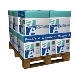 Double A EVERY DAY A4 Copy Paper 70gsm White ream 500 Mini Pallet 100 Reams
