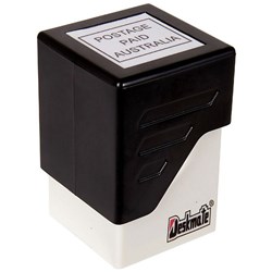 POSTAGE PAID STAMP PRE INKED BLACK DESKMATE