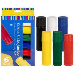 Slicks Jumbo By Zart Pack of 6 40g Sticks