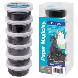 Paper Magiclay 240g Black
