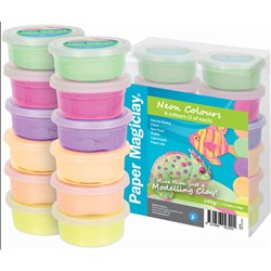 Paper Magiclay 240g Neon Colours