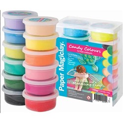Paper Magiclay 240g Multicoloured