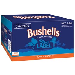 BUSHELLS TEA BAGS BX 1000 BLUE LABEL