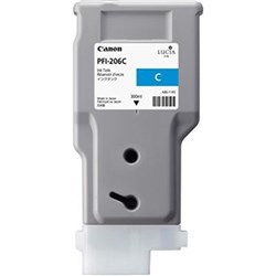 CANON INK PFI-206C CYAN FORMAT INK 300mL