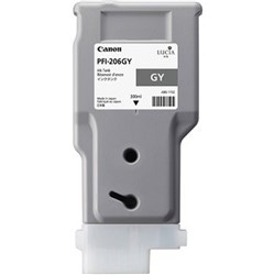 CANON INK PFI-206GY GREY FORMAT INK 300mL