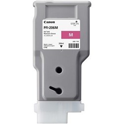 CANON INK PFI-206M MAGENTA FORMAT INK 300mL