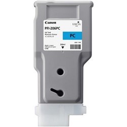 CANON INK PFI-206PC PHOTO CYAN FORMAT INK 300mL