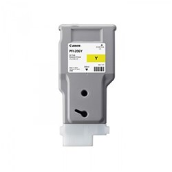 CANON INK PFI-206Y YELLOW FORMAT INK 300mL