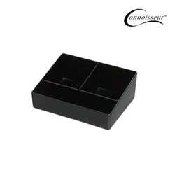 Black Sachet Holder 3 Compartment