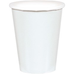 PAPER WATER CUP 180ML 1 CARTON = 20 PACKS OF 50 CUPS