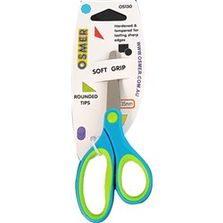 OSMER STAGE 1 SCISSOR BLUNT END 130MM SOFT GRIP BTS