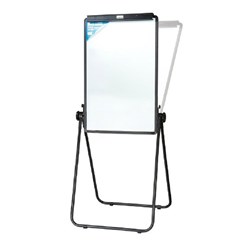 FLIPCHART EASEL WHITEBORD COLLAPSIBLE PORTABLE MAGNETIC LARGE CLIP ON TOP RAZOR