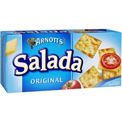 ARNOTT'S SALADA ORIGINAL BOX BISCUIT