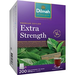 DILMAH TEA BAGS BOX 200 EXTRA STRENGH